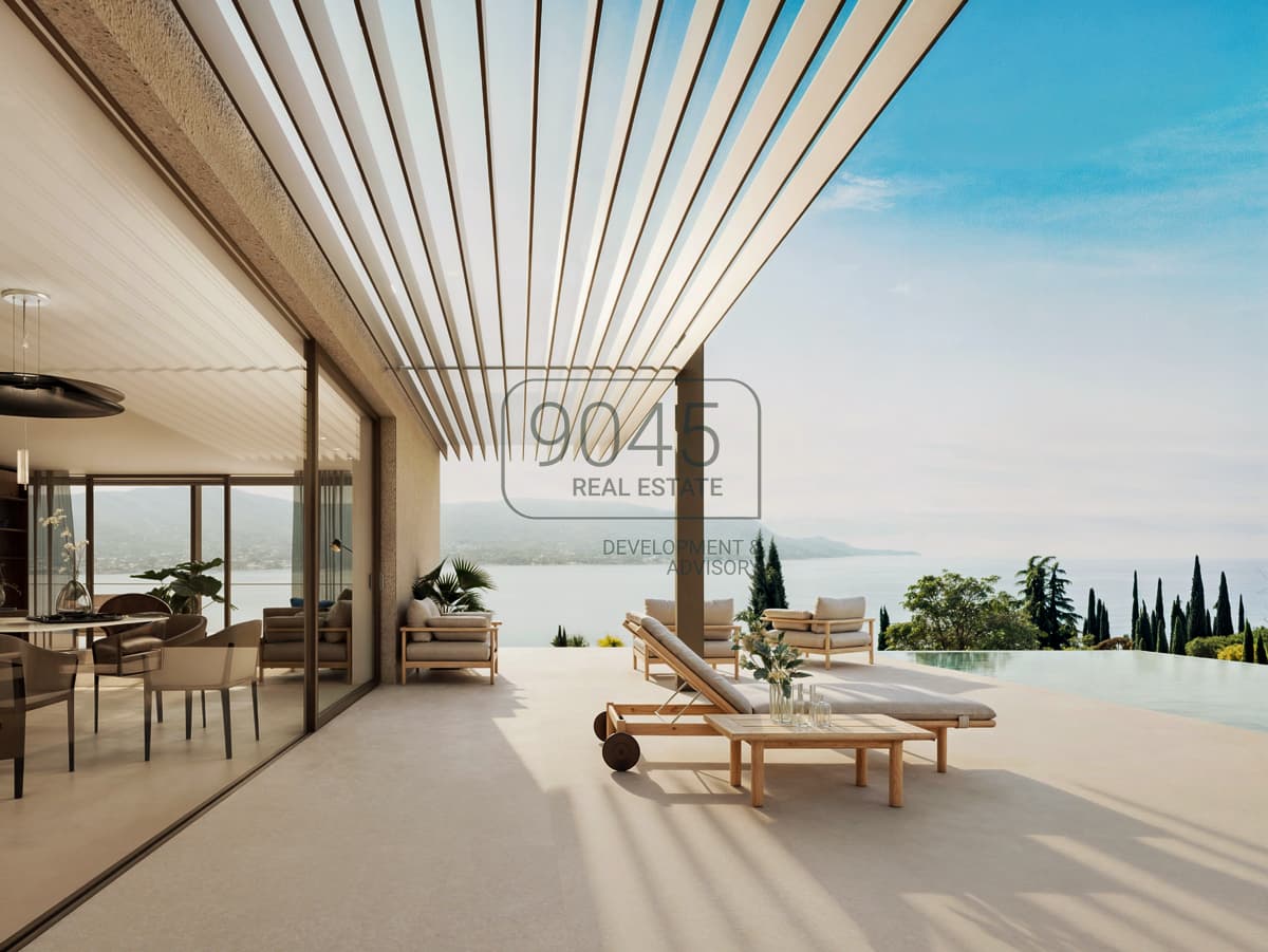 New-build villa with spectacular views of Lake Garda in Sanico / Toscolano Maderno - Lake Garda, photo 1 of 5