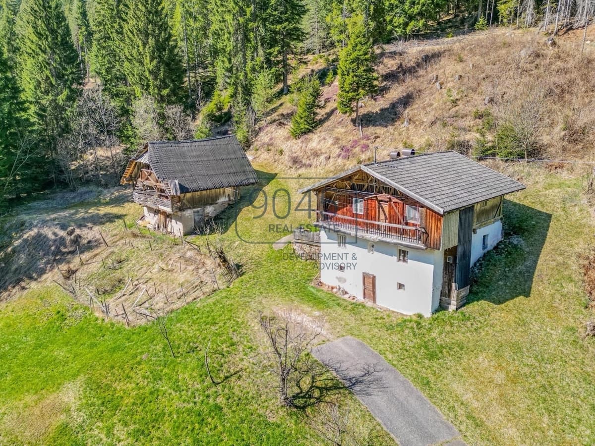 Affascinante maso di montagna con ampio terreno in posizione isolata a San Jenes - Alto Adige, foto 3 di 32