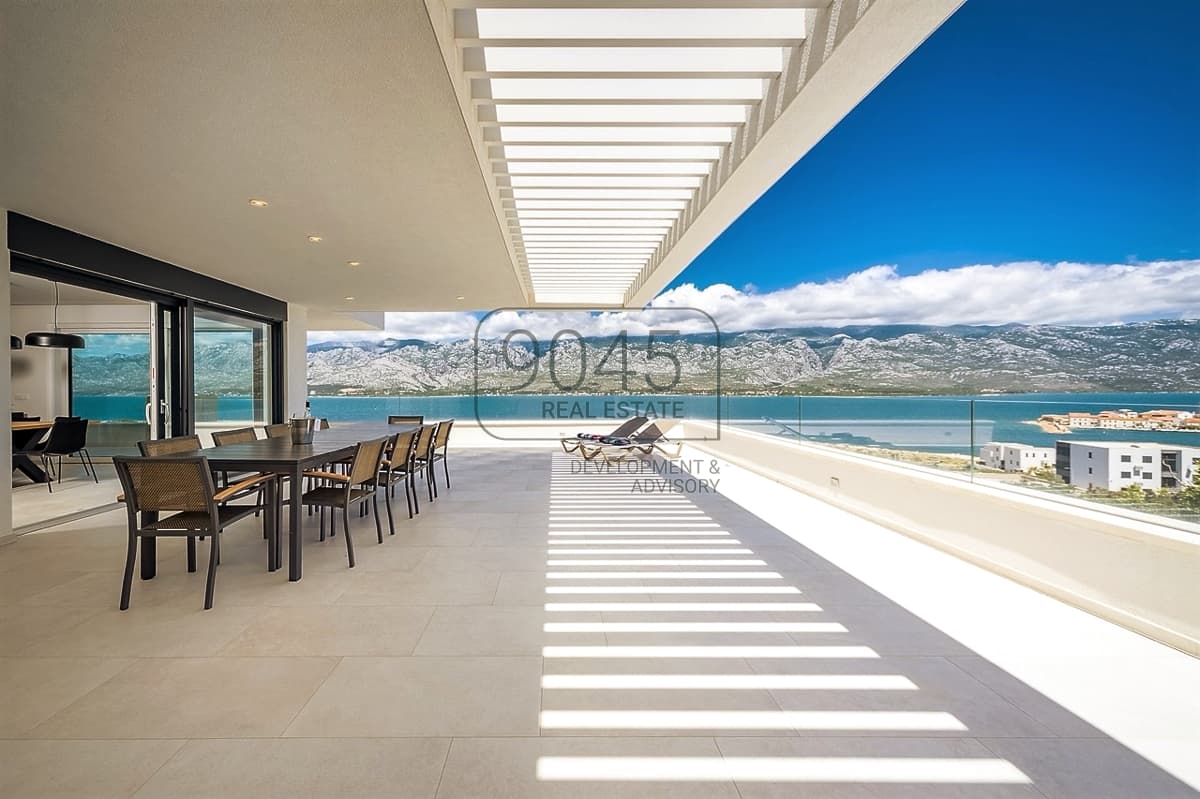 Villa di lusso con piscina e vista panoramica a Vinjerac Dalmazia-Zadar - Croazia a Vinjerac, immobile proposto da 9045 REAL ESTATE
