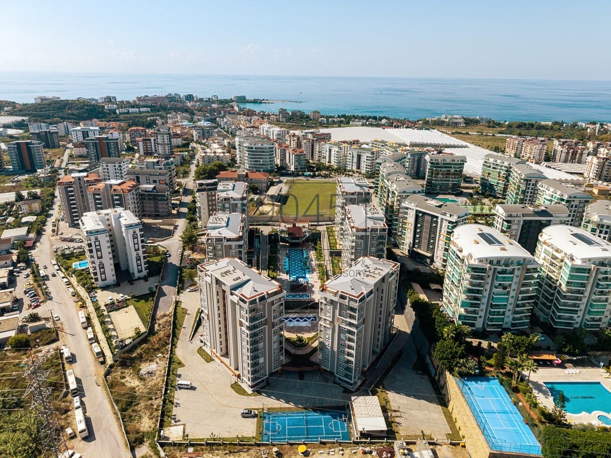 Modern apartments with a wide range of recreational and wellness facilities in Avsallar in Avsallar, property offered by 9045 REAL ESTATE