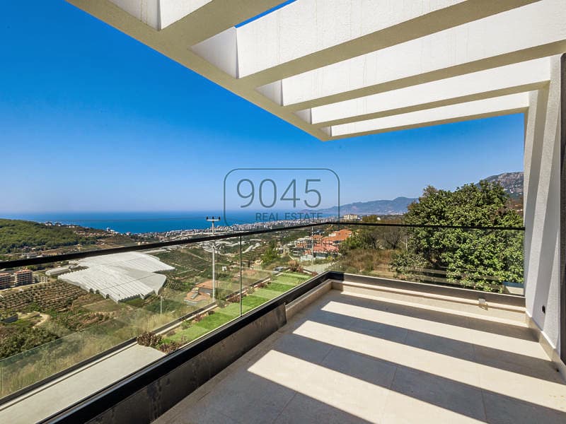 Exclusive villa with panoramic views of the sea, mountains, and Alanya - Turkey in Kargicak, property offered by 9045 REAL ESTATE