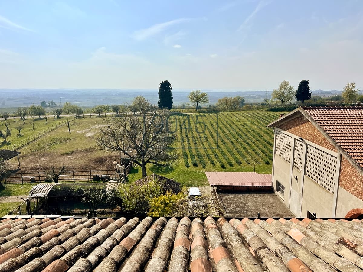 Country estate with vineyards, olive groves and villa in a panoramic position in Sona - Lake Garda in Sona, property offered by 9045 REAL ESTATE