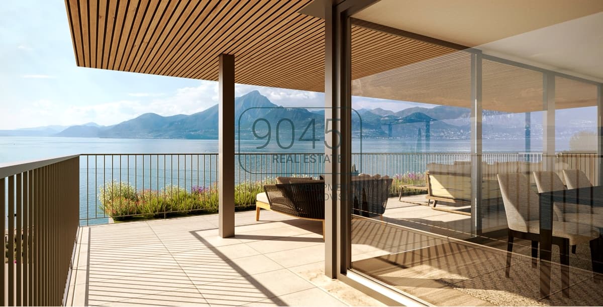 Newly built vacation apartment in an exclusive residential complex in Torri del Benaco - Lake Garda in Torri Del Benaco, property offered by 9045 REAL ESTATE